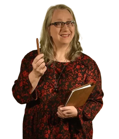 Nadège Fromentin Coaching réécriture avec stylo à la main